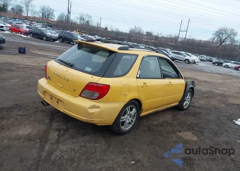 2003 Subaru Impreza Wrx from USA, damaged, VIN JF1GG29643H805511